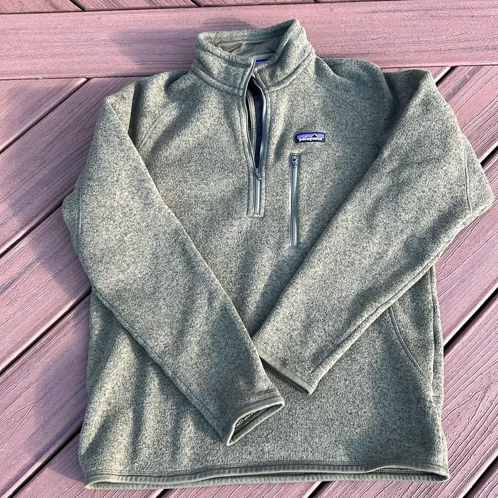 Patagonia Men's Better Sweater 1/4 Zip - Picture 1 of 3
